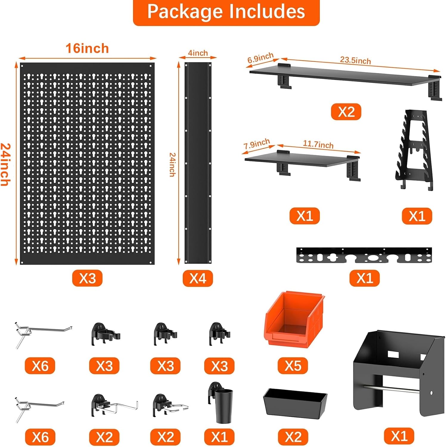 Kit de panneaux organisateurs  - Workshop Tools Display avis et prix