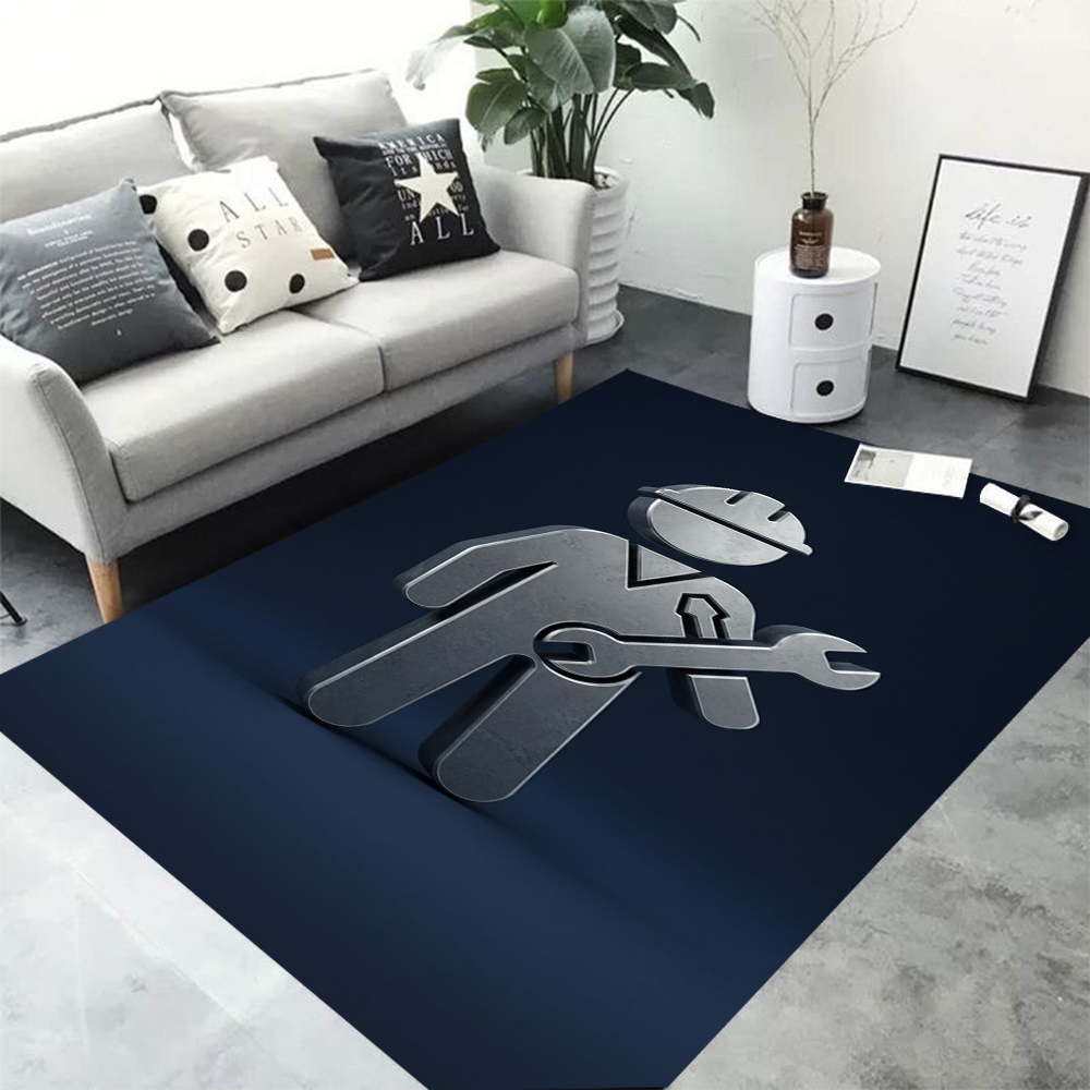 Tapis de sol antidérapant impr - Workshop Tools Logo avis et prix