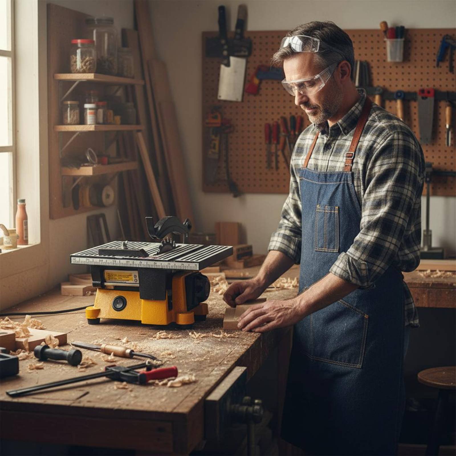 Mini scie de table portable, m - Tools For Garage Workshop avis et prix