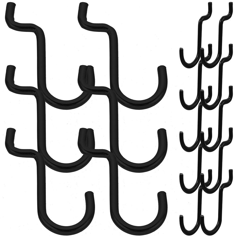24 crochets robustes en fer po - Workshop Tools Display avis et prix
